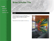 Tablet Screenshot of brianschullertile.com